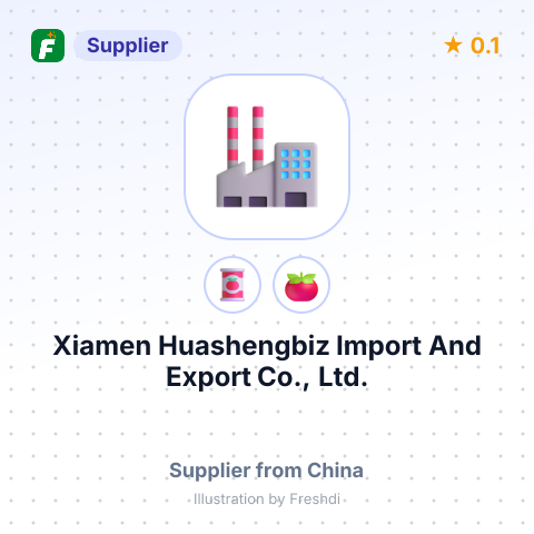 Xiamen Huashengbiz Import And Export Co., Ltd.  – summary card, no photo uploaded yet