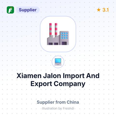 Xiamen Jalon Import And Export Company – summary card, no photo uploaded yet