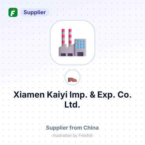 Xiamen Kaiyi Imp. & Exp. Co.,Ltd. – summary card, no photo uploaded yet