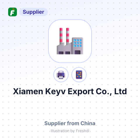 Xiamen Keyv Export Co., Ltd – summary card, no photo uploaded yet