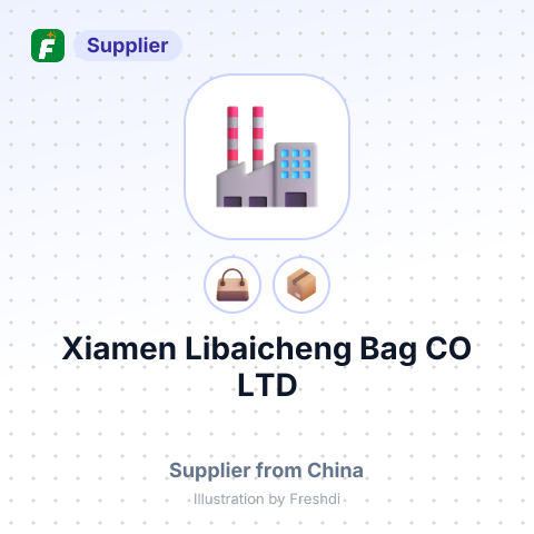 Xiamen Libaicheng Bag CO;LTD – summary card, no photo uploaded yet