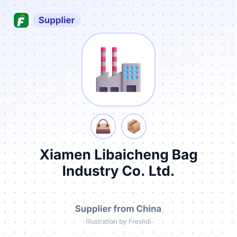 Xiamen Libaicheng Bag Industry Co., Ltd. – summary card, no photo uploaded yet