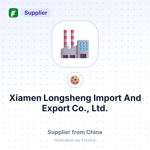Xiamen Longsheng Import And Export Co., Ltd. – summary card, no photo uploaded yet