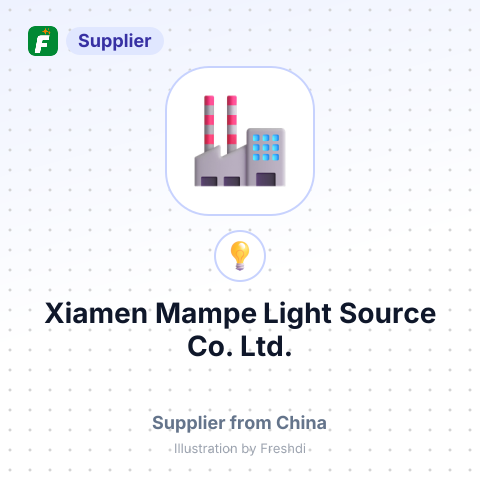 Xiamen Mampe Light Source Co., Ltd. – summary card, no photo uploaded yet
