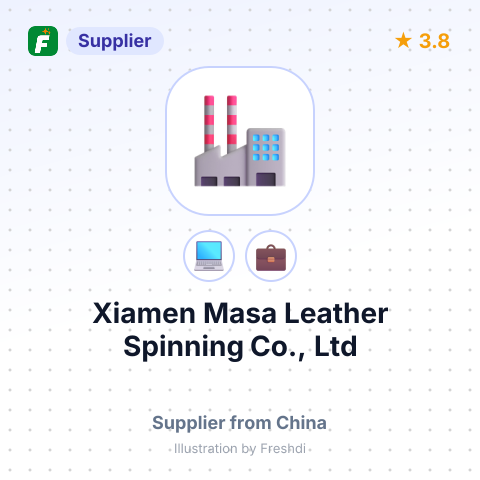 Xiamen Masa Leather Spinning Co., Ltd – summary card, no photo uploaded yet