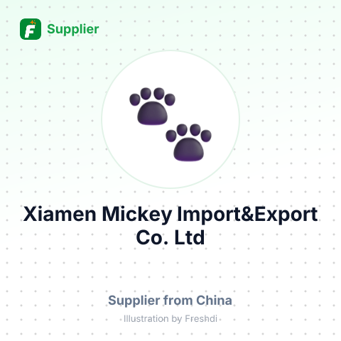 Xiamen Mickey Import&Export Co., Ltd – summary card, no photo uploaded yet