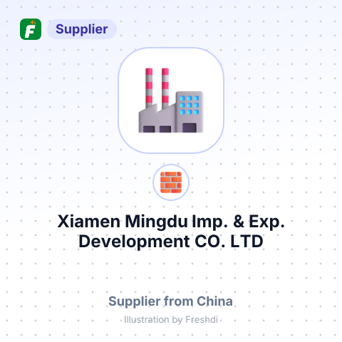Xiamen Mingdu Imp. & Exp. Development CO., LTD – summary card, no photo uploaded yet