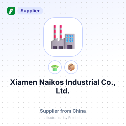 Xiamen Naikos Industrial Co., Ltd. – summary card, no photo uploaded yet