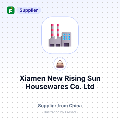 Xiamen New Rising Sun Housewares Co., Ltd – summary card, no photo uploaded yet