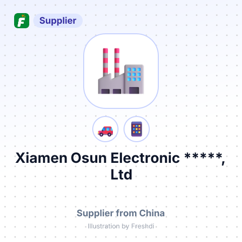 Xiamen Osun Electronic *****, Ltd – summary card, no photo uploaded yet