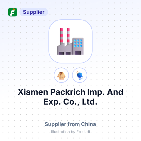 Xiamen Packrich Imp. And Exp. Co., Ltd. – summary card, no photo uploaded yet