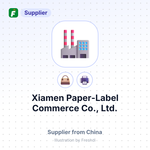 Xiamen Paper-Label Commerce Co., Ltd. – summary card, no photo uploaded yet