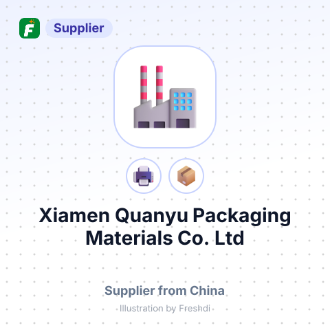 Xiamen Quanyu Packaging Materials Co., Ltd – summary card, no photo uploaded yet