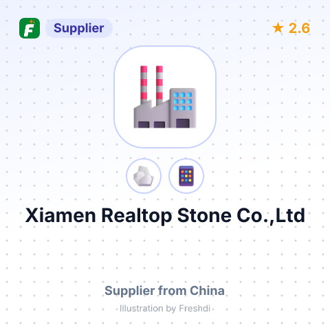 Xiamen Realtop Stone Co.,Ltd – summary card, no photo uploaded yet