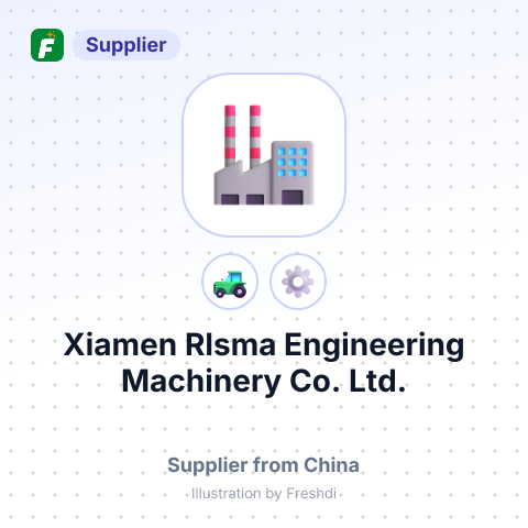 Xiamen Rlsma Engineering Machinery Co., Ltd. – summary card, no photo uploaded yet