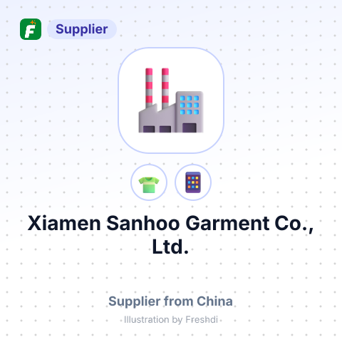 Xiamen Sanhoo Garment Co., Ltd. – summary card, no photo uploaded yet