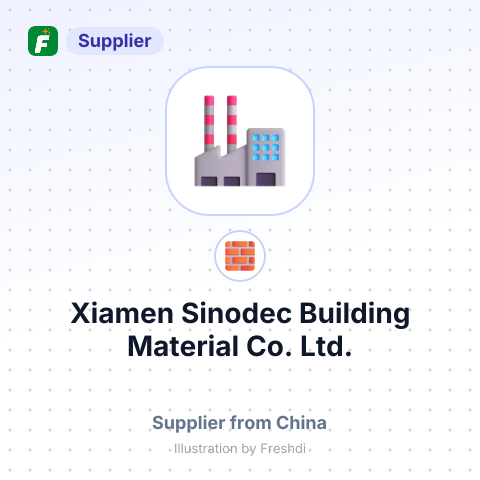 Xiamen Sinodec Building Material Co., Ltd. – summary card, no photo uploaded yet