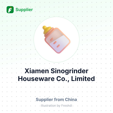 Xiamen Sinogrinder Houseware Co., Limited – summary card, no photo uploaded yet