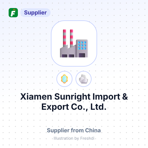 Xiamen Sunright Import & Export Co., Ltd. – summary card, no photo uploaded yet