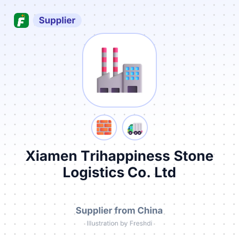 Xiamen Trihappiness Stone Logistics Co.,Ltd – summary card, no photo uploaded yet