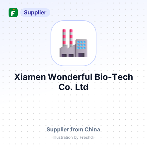Xiamen Wonderful Bio-Tech Co.,Ltd – summary card, no photo uploaded yet
