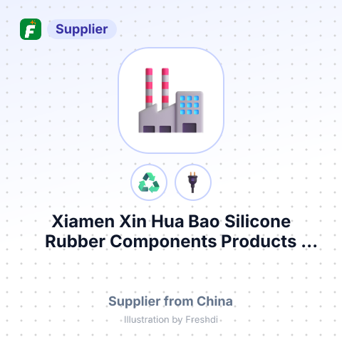 Xiamen Xin Hua Bao Silicone Rubber Components Products Co.ç«ï¿½Ltd – summary card, no photo uploaded yet