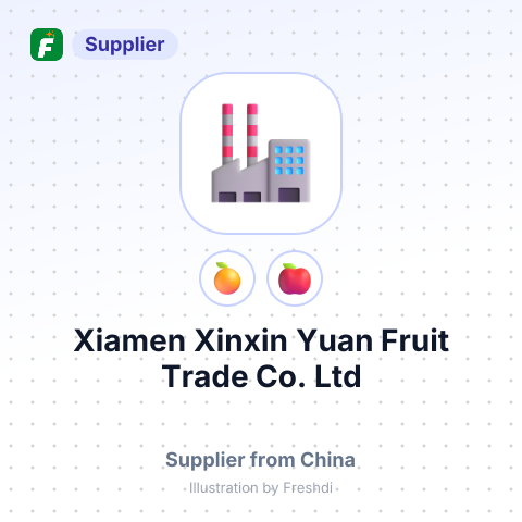 Xiamen Xinxin Yuan Fruit Trade Co.,Ltd – summary card, no photo uploaded yet