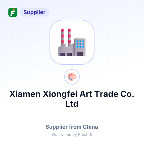 Xiamen Xiongfei Art Trade Co. Ltd – summary card, no photo uploaded yet