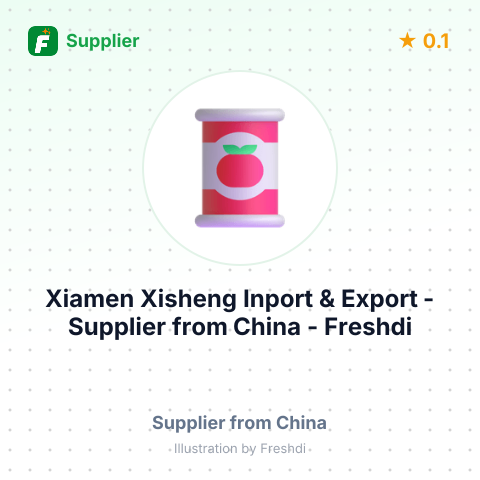 Xiamen Xisheng Inport & Export  – summary card, no photo uploaded yet