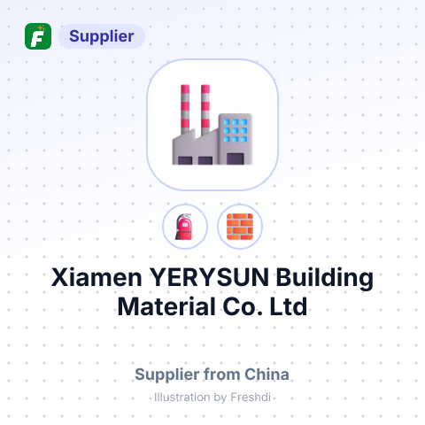 Xiamen YERYSUN Building Material Co.,Ltd – summary card, no photo uploaded yet