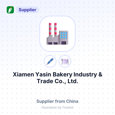 Xiamen Yasin Bakery Industry & Trade Co., Ltd. – summary card, no photo uploaded yet