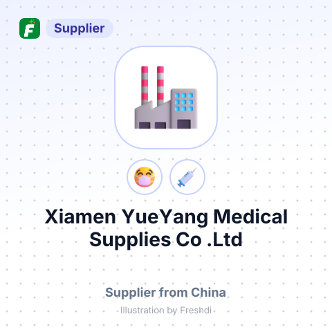 Xiamen YueYang Medical Supplies Co, .Ltd – summary card, no photo uploaded yet