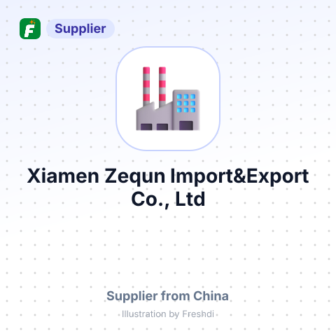 Xiamen Zequn Import&Export Co., Ltd – summary card, no photo uploaded yet