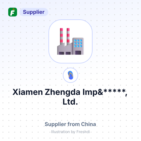 Xiamen Zhengda Imp&*****, Ltd. – summary card, no photo uploaded yet