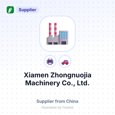Xiamen Zhongnuojia Machinery Co., Ltd. – summary card, no photo uploaded yet