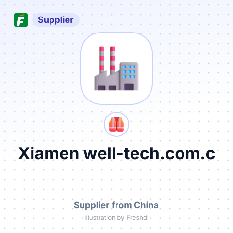 Xiamen well-tech.com.c – summary card, no photo uploaded yet