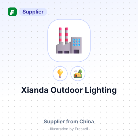 Xianda Outdoor Lighting – summary card, no photo uploaded yet