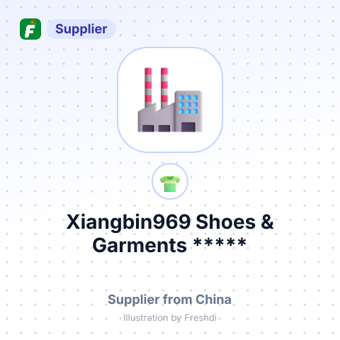 Xiangbin969 Shoes & Garments ***** – summary card, no photo uploaded yet