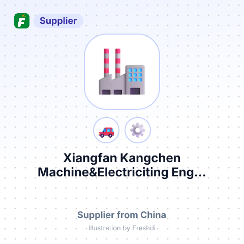 Xiangfan Kangchen Machine&Electriciting Eng... – summary card, no photo uploaded yet