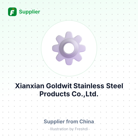 Xianxian Goldwit Stainless Steel Products Co.,Ltd. – summary card, no photo uploaded yet
