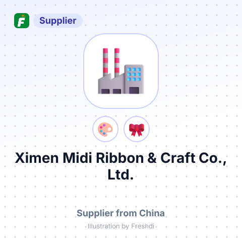 Ximen Midi Ribbon & Craft Co., Ltd. – summary card, no photo uploaded yet