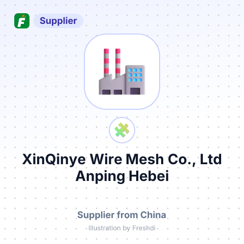 XinQinye Wire Mesh Co., Ltd Anping Hebei – summary card, no photo uploaded yet