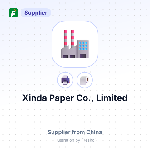 Xinda Paper Co., Limited – summary card, no photo uploaded yet