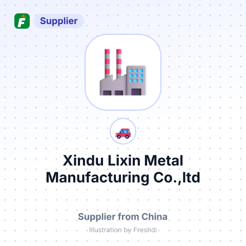 Xindu Lixin Metal Manufacturing Co.,ltd – summary card, no photo uploaded yet