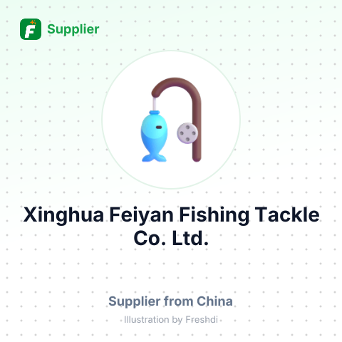 Xinghua Feiyan Fishing Tackle Co., Ltd. – summary card, no photo uploaded yet