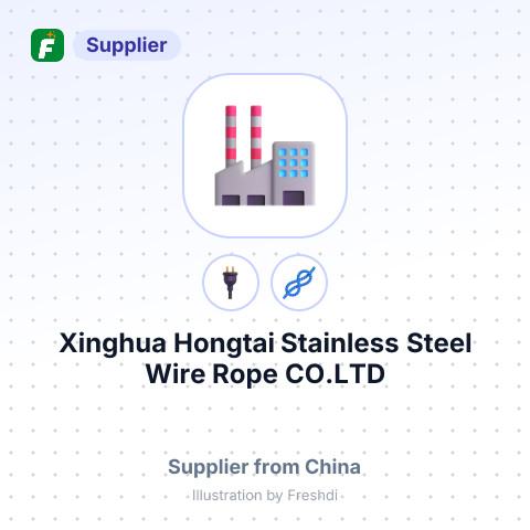 Xinghua Hongtai Stainless Steel Wire Rope CO.LTD – summary card, no photo uploaded yet
