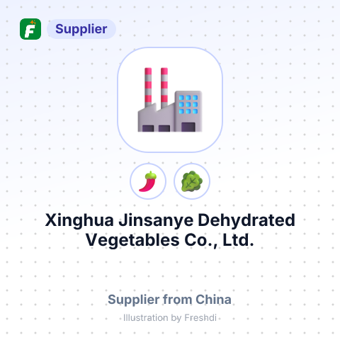 Xinghua Jinsanye Dehydrated Vegetables Co., Ltd. – summary card, no photo uploaded yet