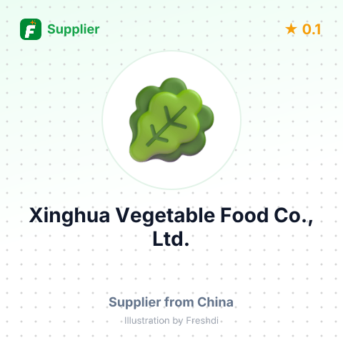 Xinghua Vegetable Food Co., Ltd. – summary card, no photo uploaded yet
