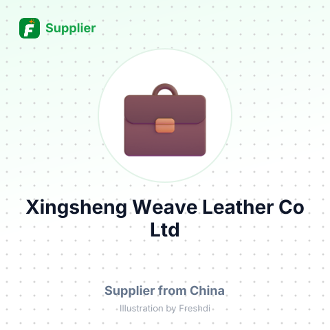 Xingsheng Weave Leather Co;Ltd – summary card, no photo uploaded yet