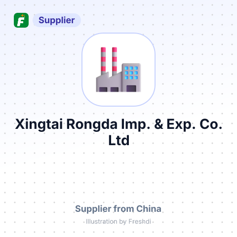 Xingtai Rongda Imp. & Exp. Co., Ltd – summary card, no photo uploaded yet